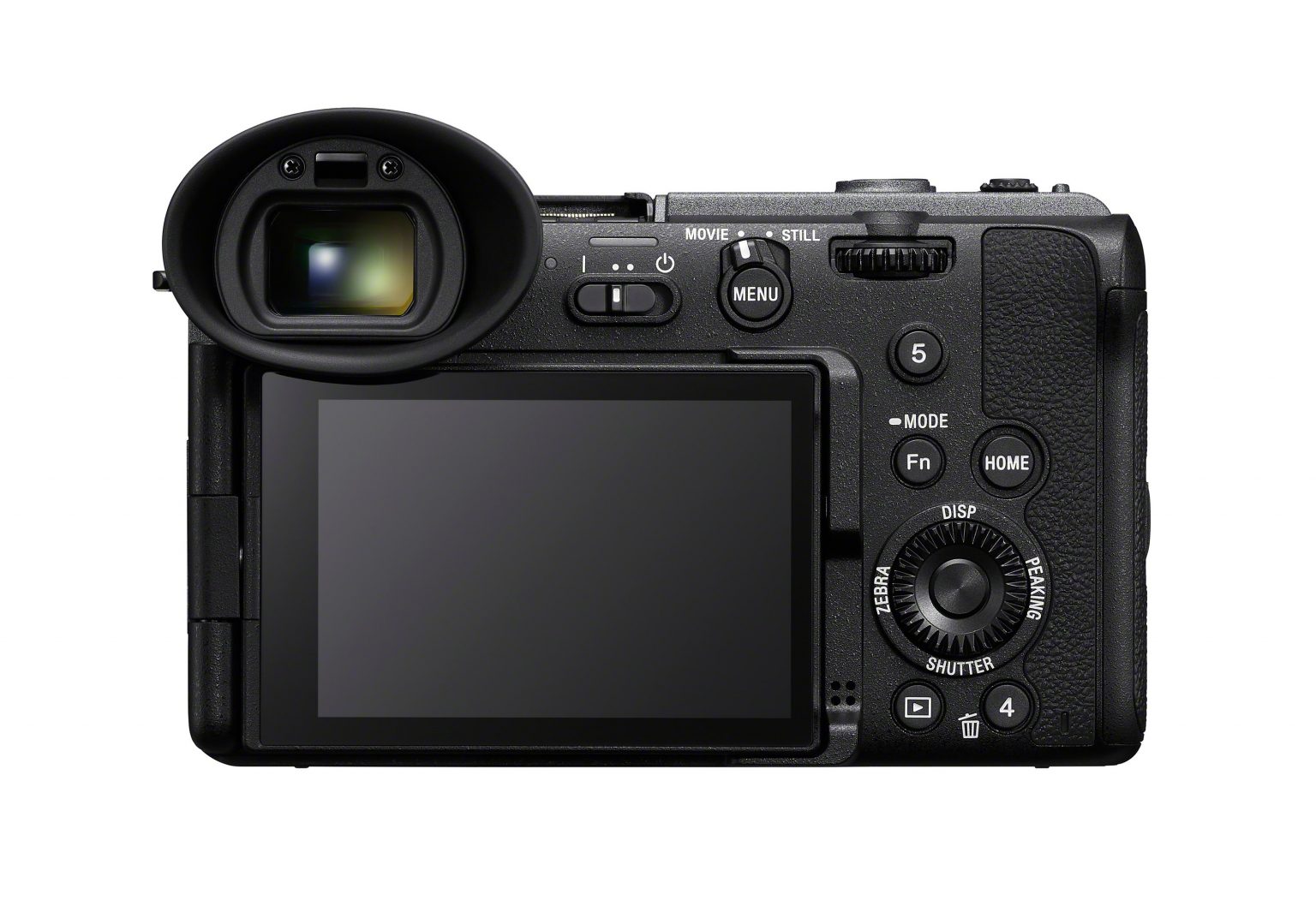 Sony Cinema Line camera FX2 back view