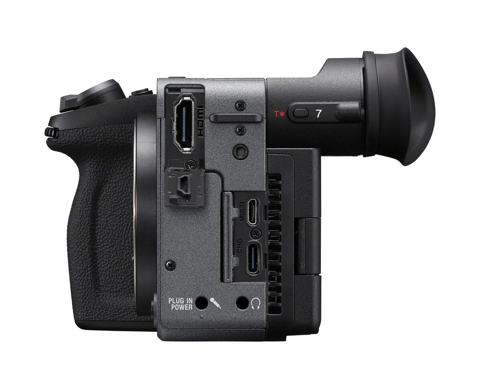 Sony Cinema Line camera FX2 side view