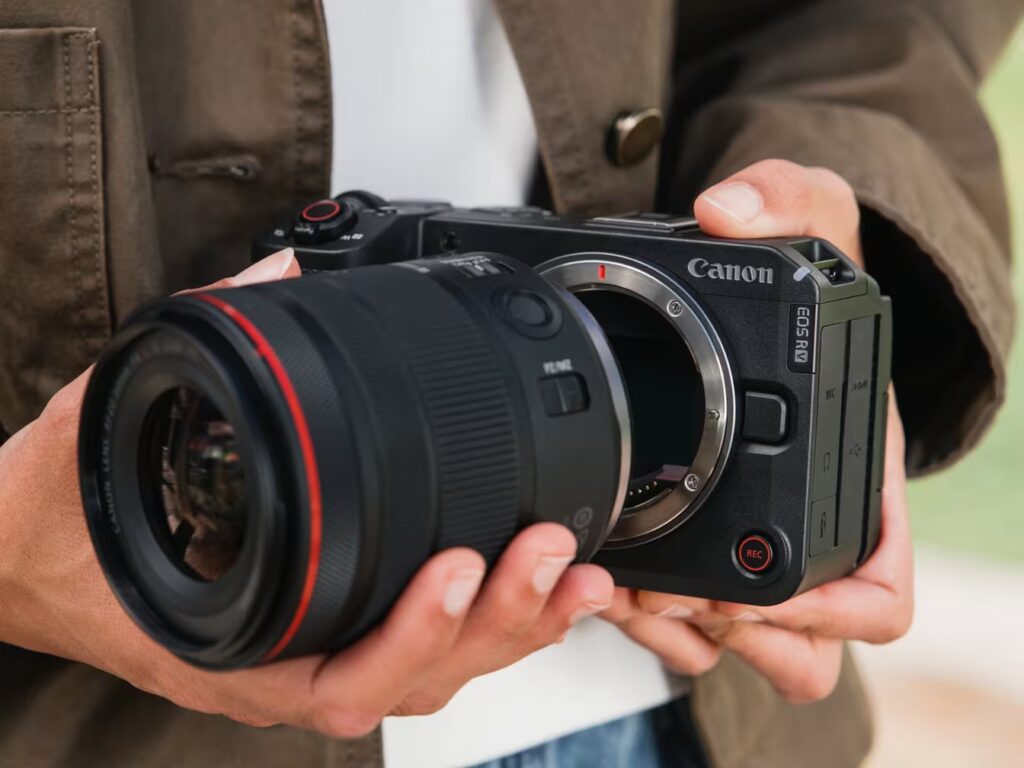 Canon R6V with RF 20-50mm F4L IS USM PZ